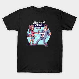 Friendzone masters! My new hobby - NOT AGAIN! CHEER UP! - Retro Vintage Funny Style T-Shirt